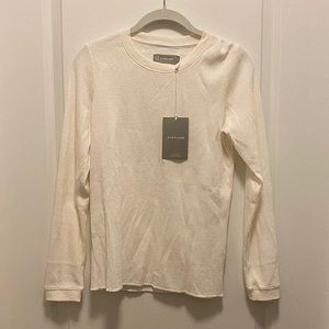 NWT Everlane Off-White Long-Sleeved Sweater Top